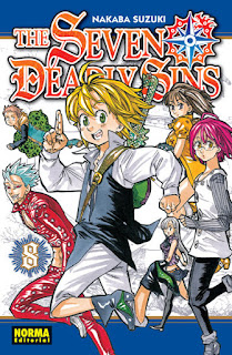  THE SEVEN DEADLY SINS 8  Manga de Nakaba Suzuki Reseña de The seven deadly sins desde Norma Editorial The seven deadly sins en la wikipedia