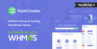 HostCluster v1.5.1 - WHMCS Server & Hosting Theme