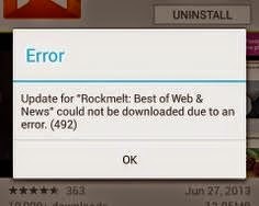 Mengatasi google playstore error dan gagal download