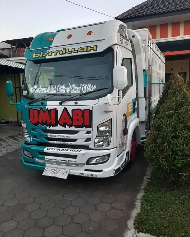 Jual Bak Truk  Elf  Modifikasi Kayu Merbau Full Variasi  