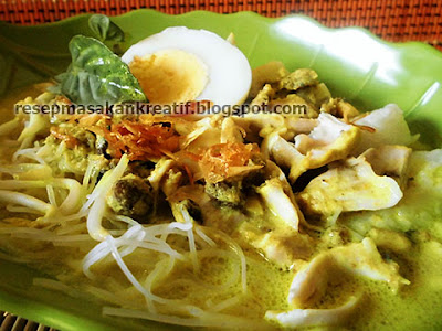 Cara Membuat Laksa Kuah Ayam Bumbu Oncom Resep Khas Bogor RESEP LAKSA KUAH AYAM BUMBU ONCOM KHAS BOGOR