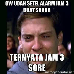 Status Sahur Pagi Lucu Untuk DP  Humor Lucu Banget