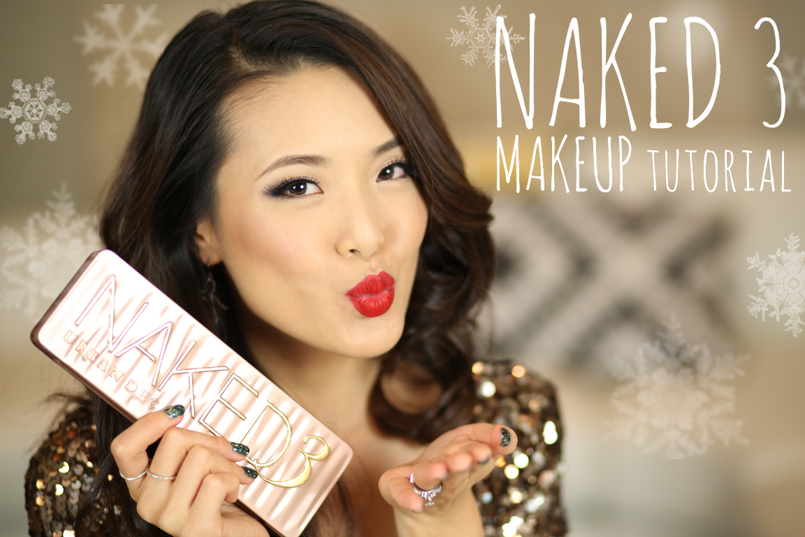 TUTORIAL Urban Decay Naked 3 Holiday Makeup From Head To Toe