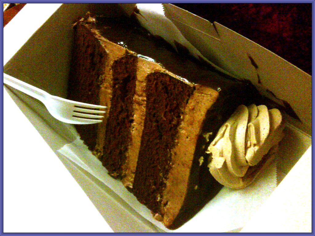 chocolate cake slice images Here come the Monster Chocolate Cake Slice (Cake too dry)