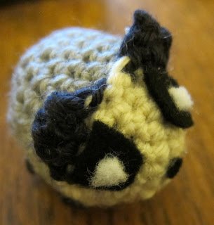 Easy Amigurumi, Tiny Amigurumi, Amigurumi Badger, Amigurumi