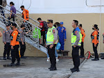 Polres Nias Laksanakan Pengamanan Nataru, Penumpang Arus Balik KM Lawit di Pelabuhan Angin Gunungsitoli