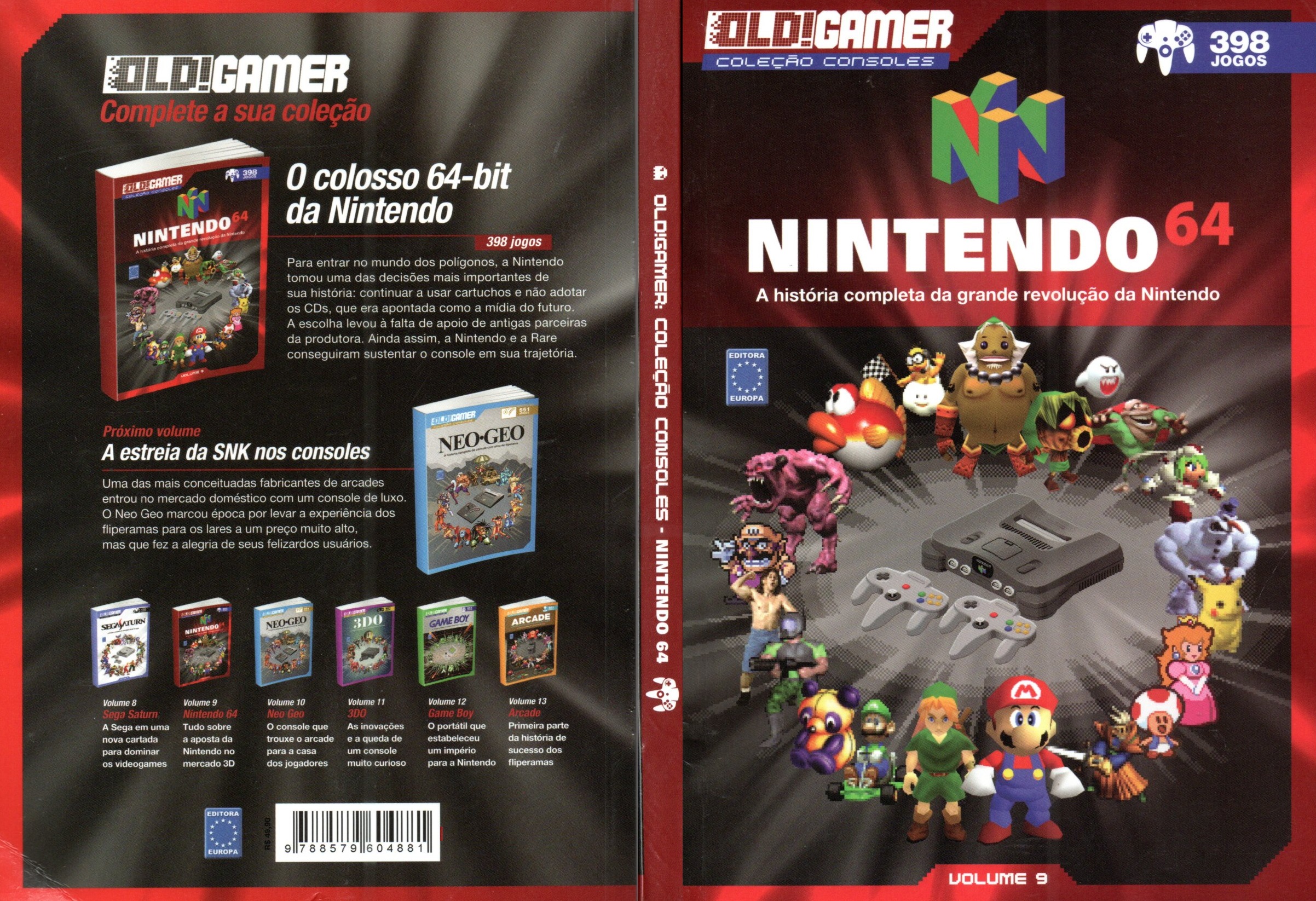 Editora Europa - O Grande Livro dos Jogos da Sega