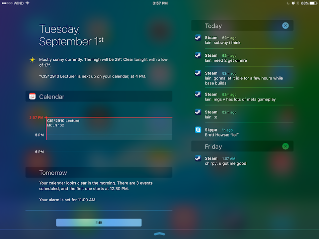iOS 9 Notification
