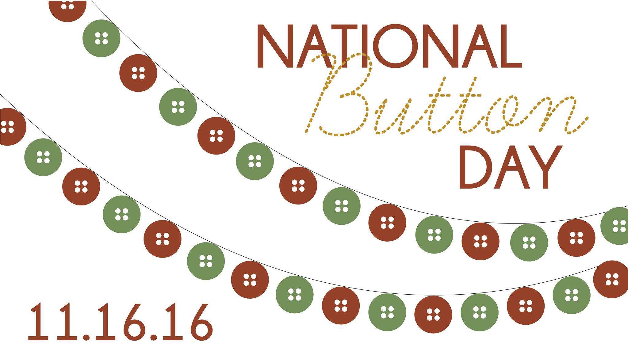 National Button Day Wishes Images download