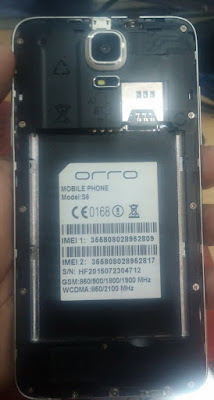ORRO S6 Flash File MT6572