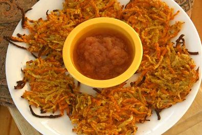 Potato and Parsnip Latkes