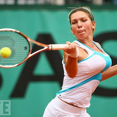 Simona Halep big bubies and a horney girl