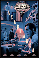 CASABLANCA. Cartel alternativo. Arte: Rory Kurtz. CASABLANCA. Casablanca. 1942. Estados Unidos. Dirección: Michael Curtiz. Reparto: Humphrey Bogart, Ingrid Bergman, Paul Henreid, Claude Rains, Conrad Veidt, Sydney Greenstreet, Peter Lorre, S.Z. Sakall, Madeleine LeBeau, Dooley Wilson.