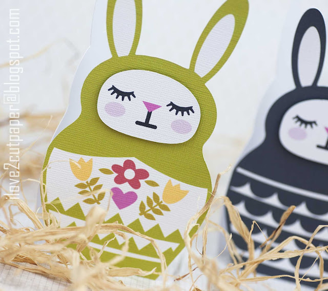 Bunny Babboshka, Easter bunny, ilove2cutpaper, LD, Lettering Delights, Pazzles, Pazzles Inspiration, Pazzles Inspiration Vue, Inspiration Vue, Print and Cut, svg, cutting files, templates, Silhouette Cameo cutting machine, Brother Scan and Cut, Cricut