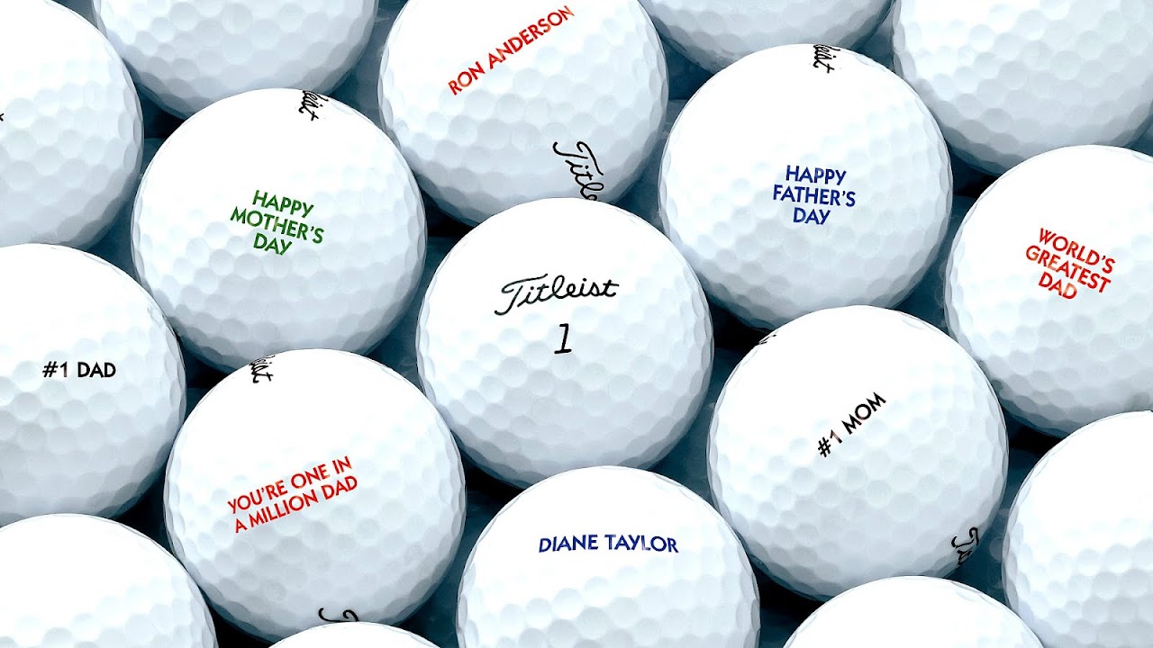 Personalized Nike Golf Balls