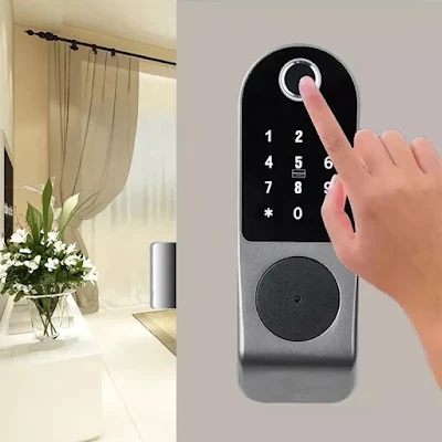 kado ulang tahun smart fingerprint door lock