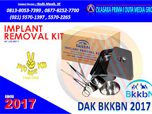 Produksi Implant Removal Kit 2017 ~ Jual Implant Removal Kit BKKBN 2017