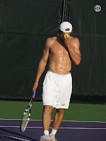Igor Andreev Shirtless in Miami Open 2007