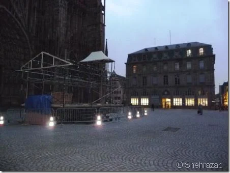 Place de la Cathérale Strasbourg