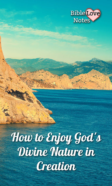 God is present in His creation and this 1-minute devotion offers encouragement to enjoy and appreciate it daily.