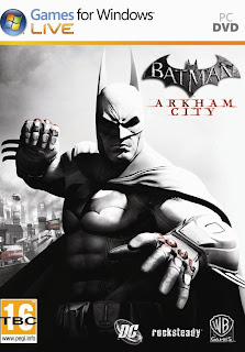 Batman Arkham City PC DVD Front Cover