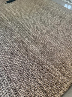Water reed natural rug