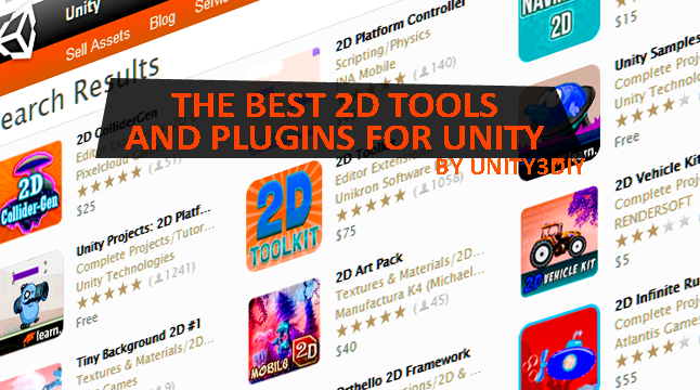 The Best 2D Tools and Plugins for Unity