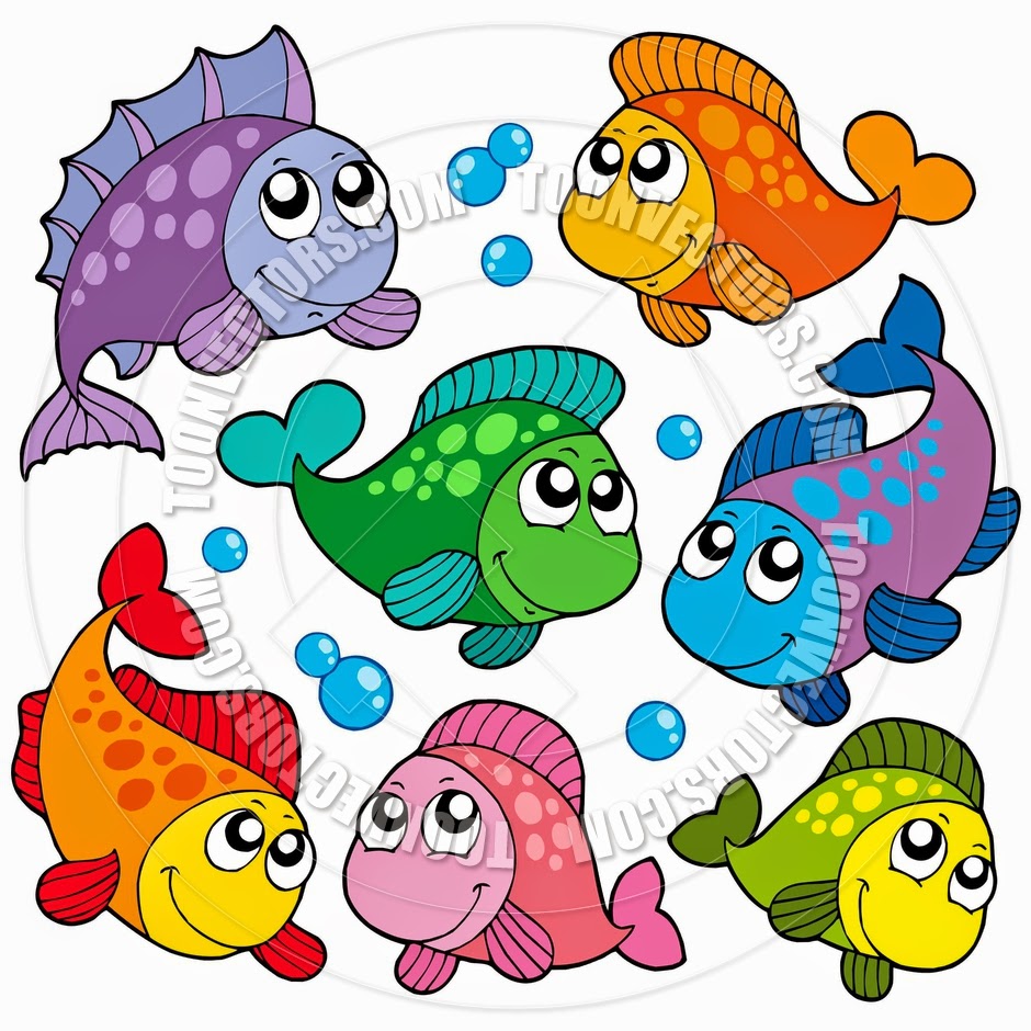 Cute Cartoon Fishes