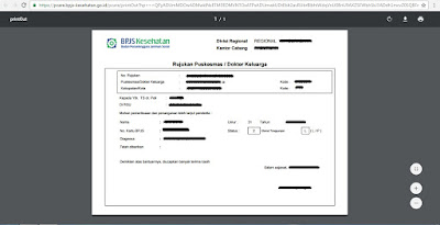 p-care bpjs kesehatan rujukan printout