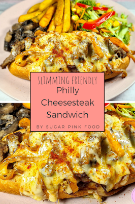 Fakeaway recipe slimming world philly cheesesteak sandwich