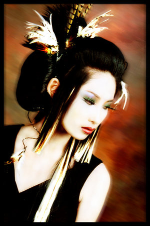 geisha face makeup. Geisha Makeup How To