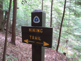North Country Trail sign