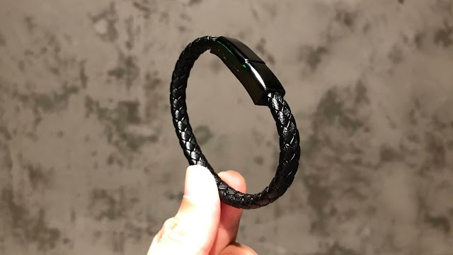 【科技好物】黑時尚充電手繩 解決線材的煩惱