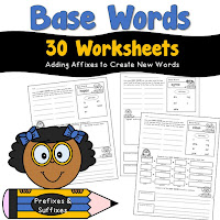 Base Words Worksheets