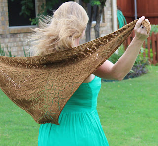 Behind the Scenes of Knitting Pattern Design with KarenDawn Designs: Astolat Shawl Pictures