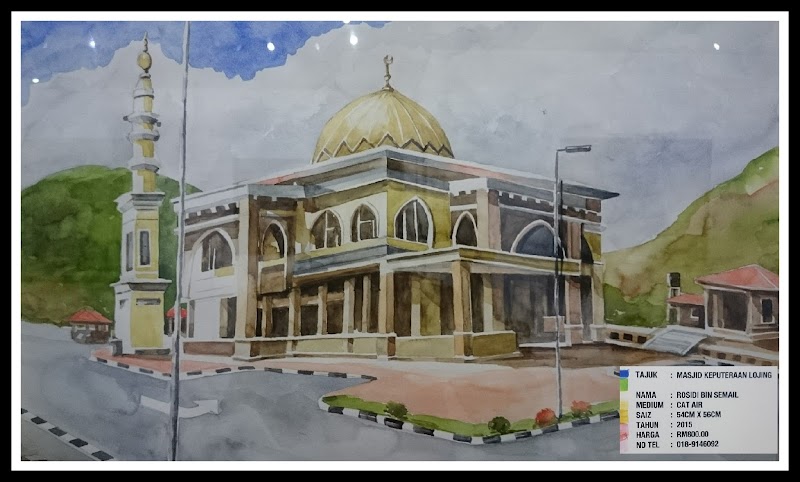 25+ Lukisan Masjid, Untuk Mempercantik Ruangan