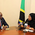 MAKAMU WA RAIS MHE. SAMIA SULUHU HASSAN APOKEA SALAM ZA RAMBIRAMBI