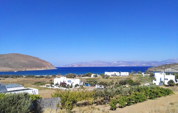 paysage plage molos paros