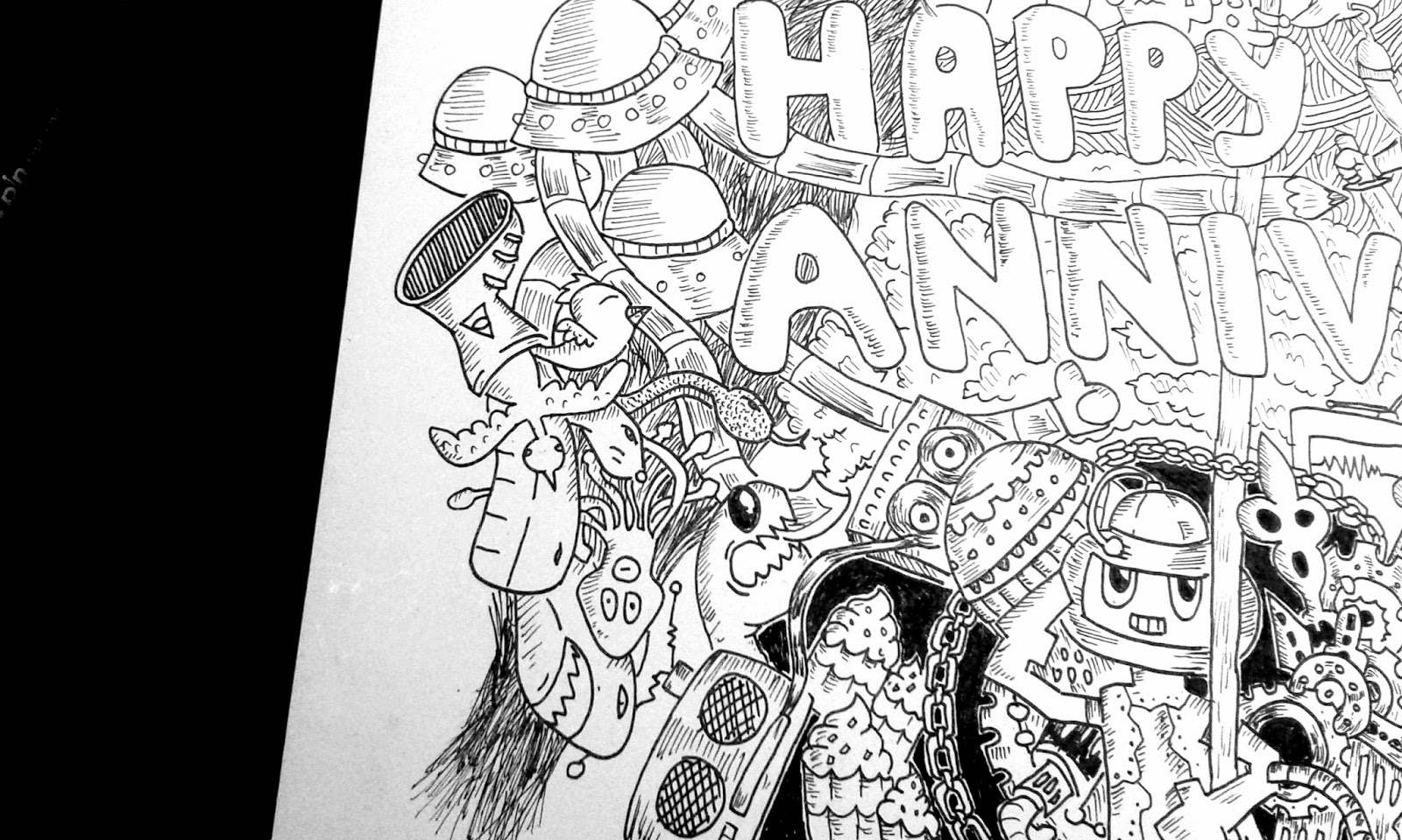 Un Autmn Doodle Testi 9 Happy Anniversary 3 Months