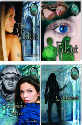 To write her multigenerational speculative fiction series, C.L. Talmadge delved into her own past lives and those of her family, friends, clients, and acquaintances. The fictionalized result is the Green Stone of Healing(R) saga