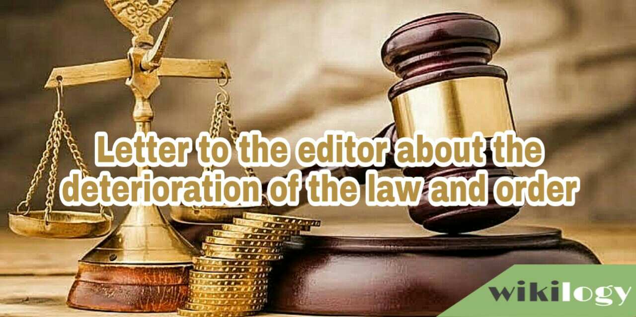 essay on deteriorating law and order situation in the city