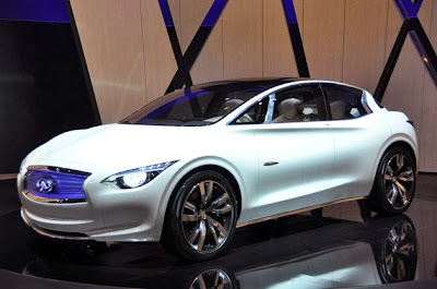 From the inside Infiniti Etherea Concept model year 2011