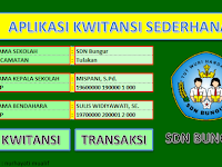 Aplikasi Kwitansi Sederhana dengan Excel 2016