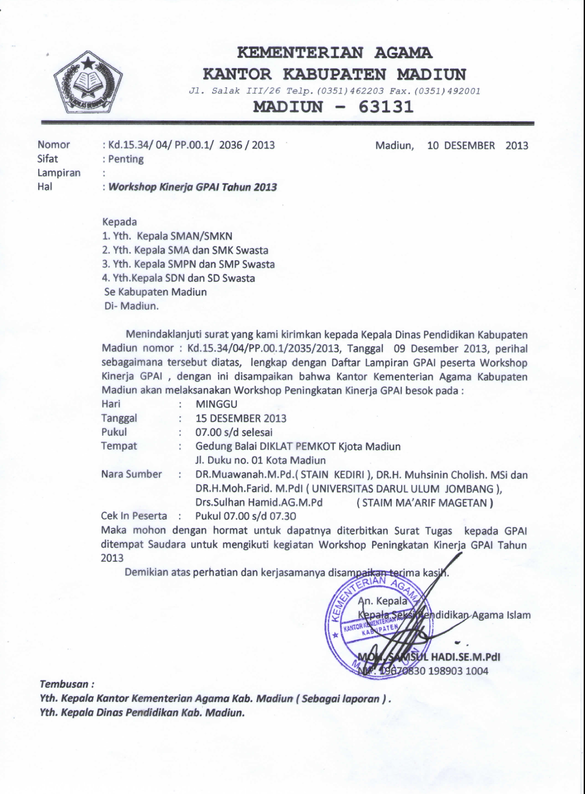Contoh Surat Undangan Fatayat Ranting Doc - Sample Surat 