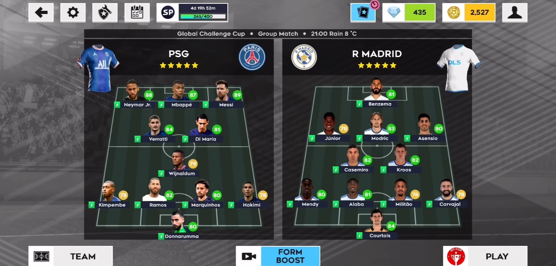 Download Dream League Soccer 2022 (MOD Menu) 9.12 APK for android