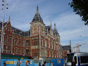 The main railway station of Amsterdam (Holland, June 2010) (the netherlands holland train station amsterdam central station dsc )