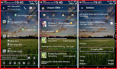 Download BBM Mod Transparan Terbaru - Deqwan1 Blog