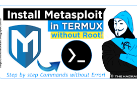 How to Install Metasploit in Termux - No root without Errors 