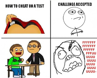 rage comics how to cheat on a test, challenge accepted, fffffuuuuu, ffffuuuu, fffuuu, rage comics, rage comics test, rage comics cheat