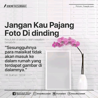 HUKUM MEMAJANG FOTO DI RUMAH